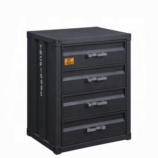 Cargo Chest With 4 Drawers - Marjories Furniture (Las Vegas, NV)