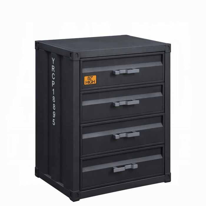 Cargo Chest With 4 Drawers - Marjories Furniture (Las Vegas, NV)
