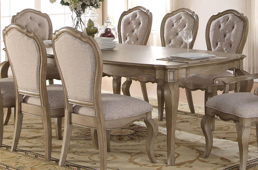 Acme Chelmsford Dining Table in Antique Taupe 66050 - Marjories Furniture (Las Vegas, NV)