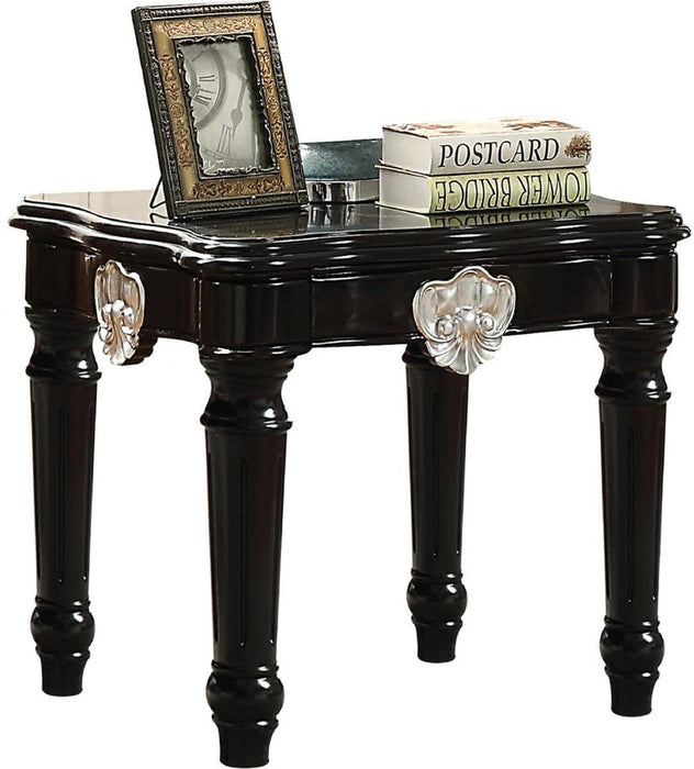 Acme Furniture Ernestine End Table in Black 82112 - Marjories Furniture (Las Vegas, NV)