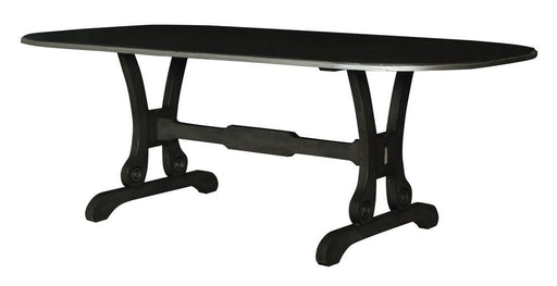 Acme Furniture House Beatrice Dining Table in Charcoal 68810 - Marjories Furniture (Las Vegas, NV)