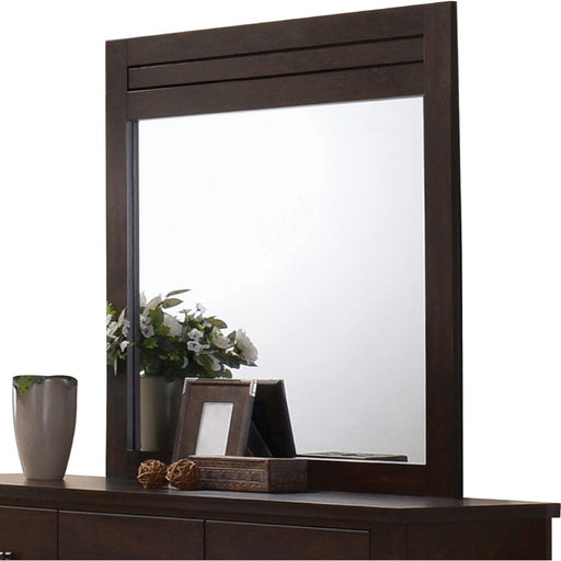 Acme Panang Mirror in Mahogany 23374 - Marjories Furniture (Las Vegas, NV)