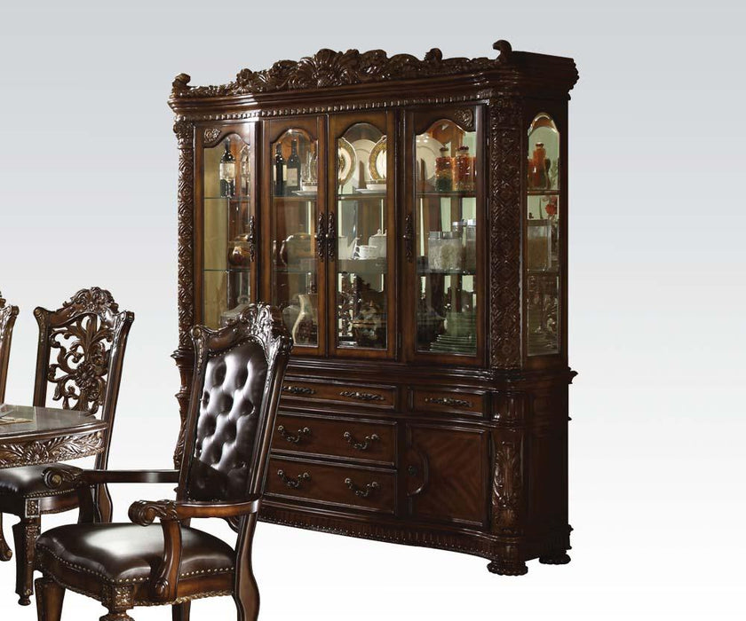 Acme Vendome Cherry Finish Buffet and Hutch 60006 - Marjories Furniture (Las Vegas, NV)