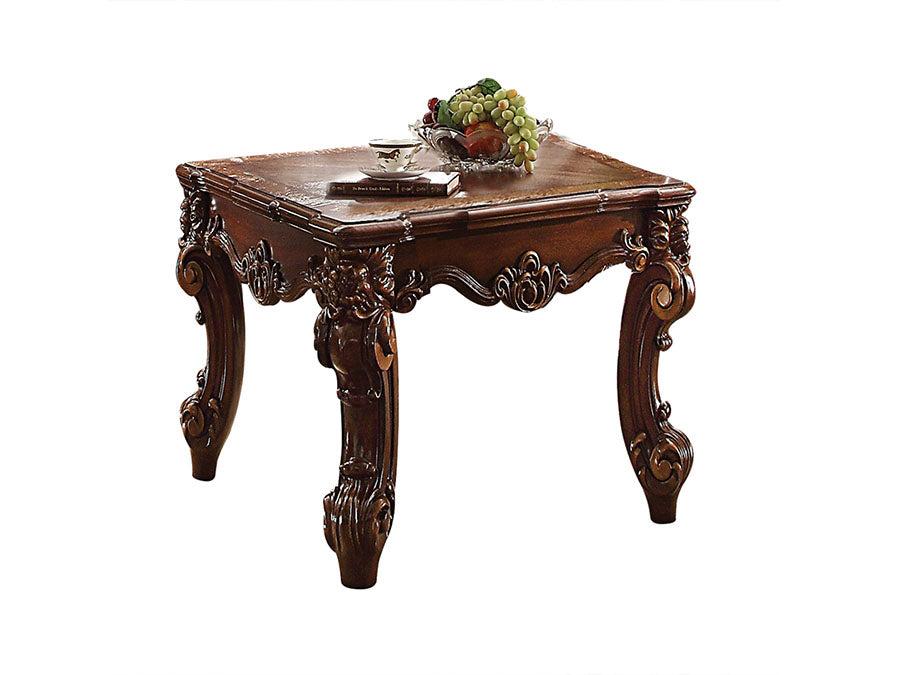 Acme Vendome End Table in Cherry 83131 - Marjories Furniture (Las Vegas, NV)