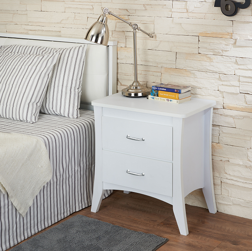 Babb White Accent Table - Marjories Furniture (Las Vegas, NV)