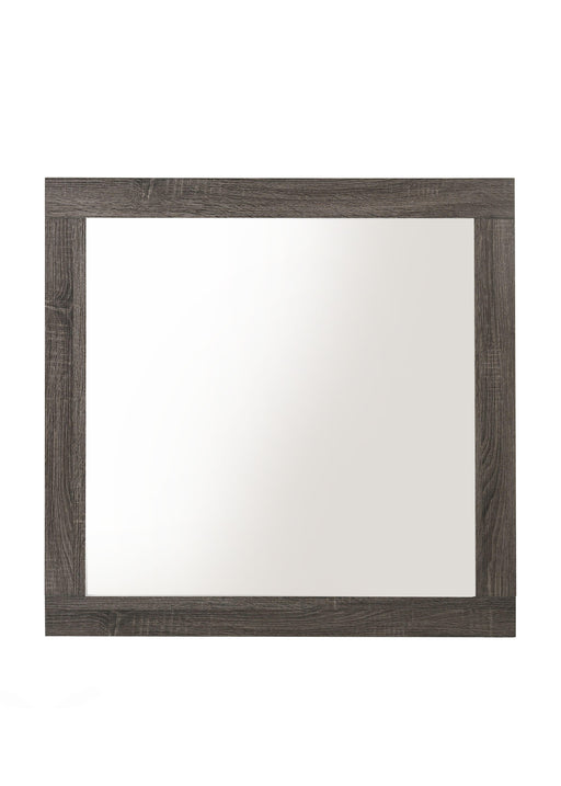 Avantika Rustic Gray Oak Mirror - Marjories Furniture (Las Vegas, NV)