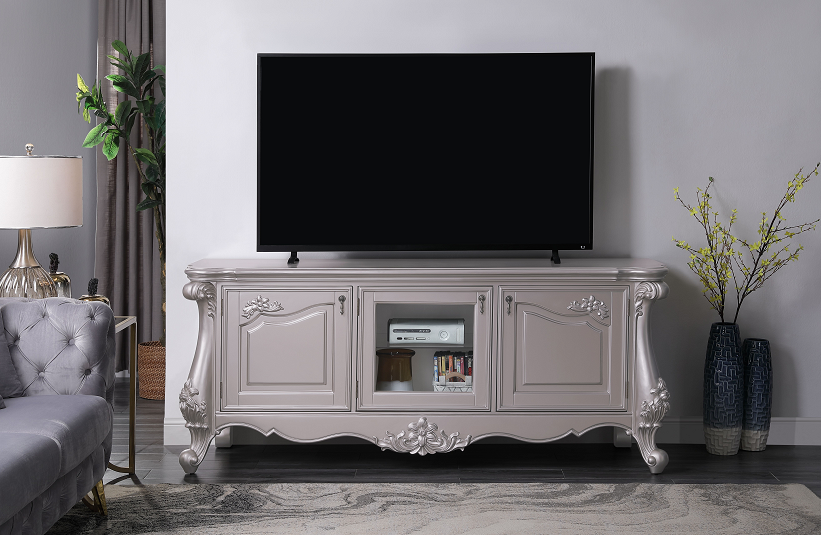 Bently Champagne TV Stand - Marjories Furniture (Las Vegas, NV)