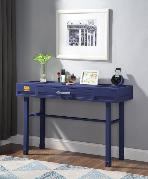 Cargo Blue Vanity Desk - Marjories Furniture (Las Vegas, NV)