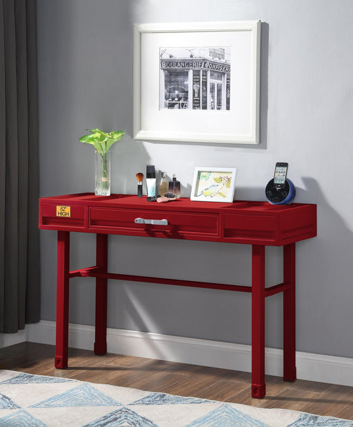 Cargo Red Vanity Desk - Marjories Furniture (Las Vegas, NV)