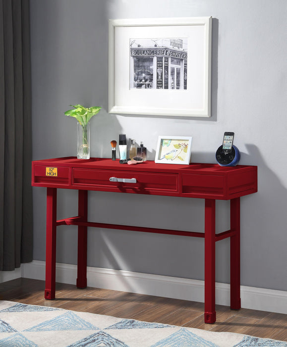 Cargo Red Vanity Desk - Marjories Furniture (Las Vegas, NV)