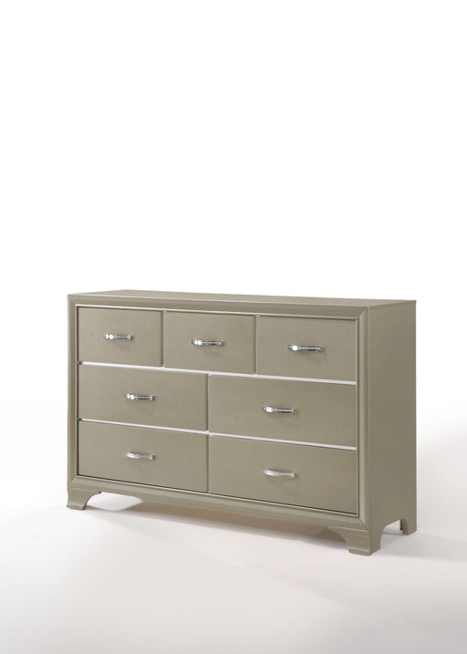 Carine Champagne Dresser - Marjories Furniture (Las Vegas, NV)