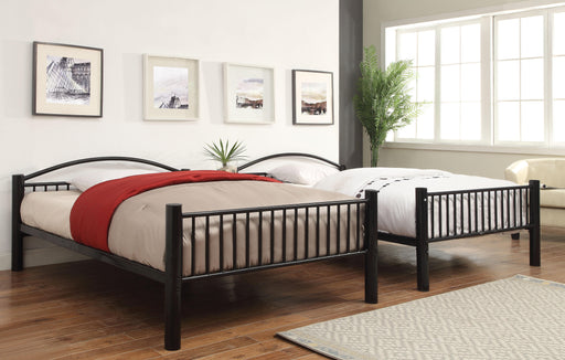 Cayelynn Black Bunk Bed (Full/Full) - Marjories Furniture (Las Vegas, NV)
