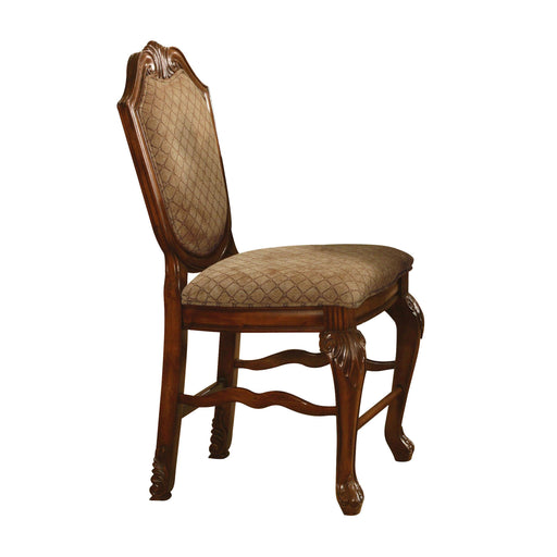 Chateau De Ville Fabric & Cherry Counter Height Chair - Marjories Furniture (Las Vegas, NV)