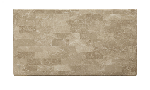Daesha Marble & Antique Gold Coffee Table - Marjories Furniture (Las Vegas, NV)