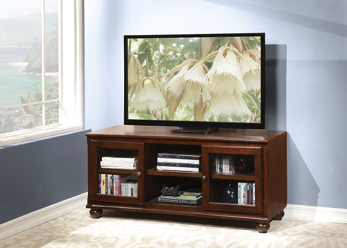Dita Walnut TV Stand - Marjories Furniture (Las Vegas, NV)