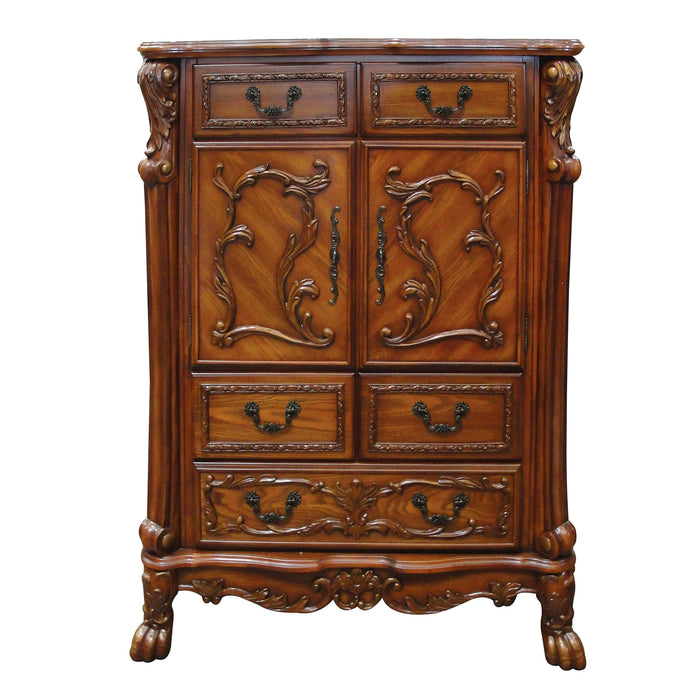 Dresden Cherry Oak Chest - Marjories Furniture (Las Vegas, NV)