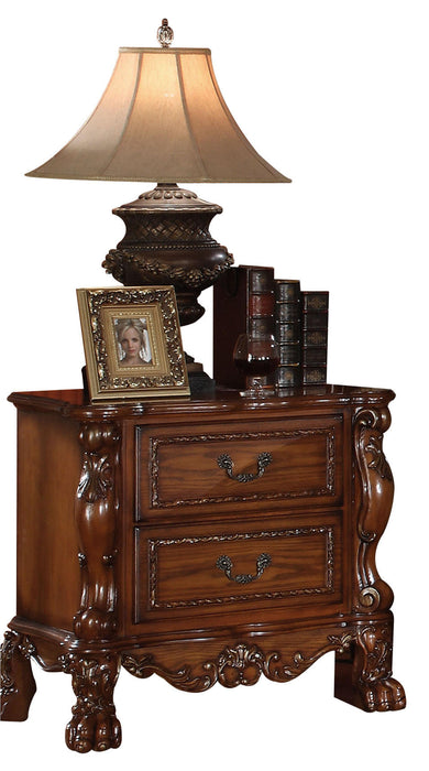 Dresden Cherry Oak Nightstand - Marjories Furniture (Las Vegas, NV)