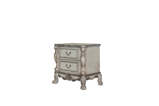 Dresden Vintage Bone White Nightstand - Marjories Furniture (Las Vegas, NV)