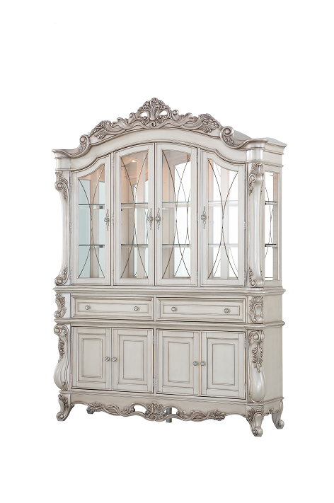 Gorsedd Antique White Hutch & Buffet - Marjories Furniture (Las Vegas, NV)