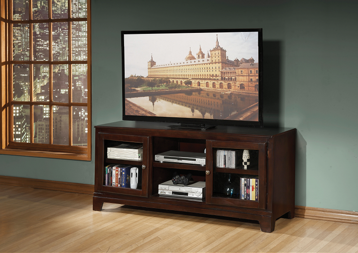 Halden Merlot TV Stand - Marjories Furniture (Las Vegas, NV)