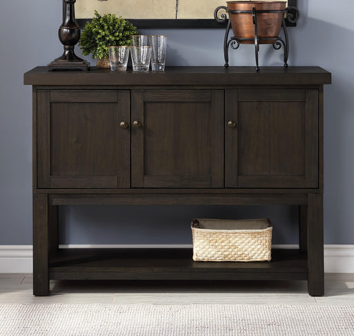 Haddie Distressed Walnut Server - Marjories Furniture (Las Vegas, NV)
