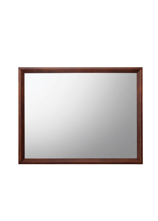 Ilana Brown Cherry Mirror - Marjories Furniture (Las Vegas, NV)