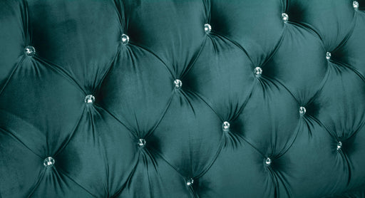 Iberis Green Velvet Sofa - Marjories Furniture (Las Vegas, NV)