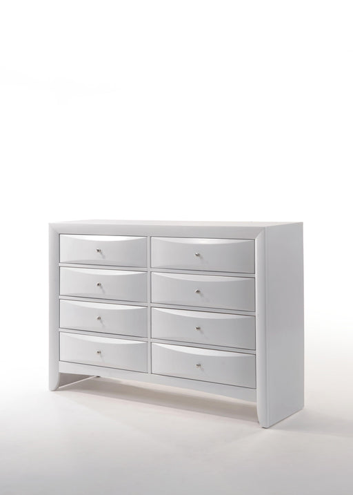 Ireland White Dresser - Marjories Furniture (Las Vegas, NV)