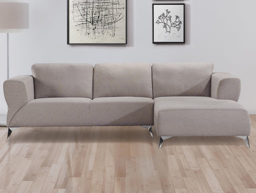 Josiah Sand Fabric Sectional Sofa - Marjories Furniture (Las Vegas, NV)