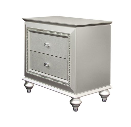 Kaitlyn Champagne Nightstand - Marjories Furniture (Las Vegas, NV)