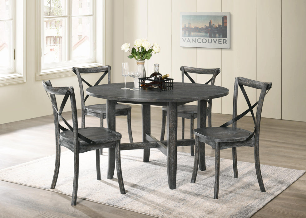 Kendric Rustic Gray Dining Table - Marjories Furniture (Las Vegas, NV)