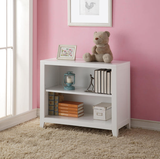 Lacey White Bookcase - Marjories Furniture (Las Vegas, NV)