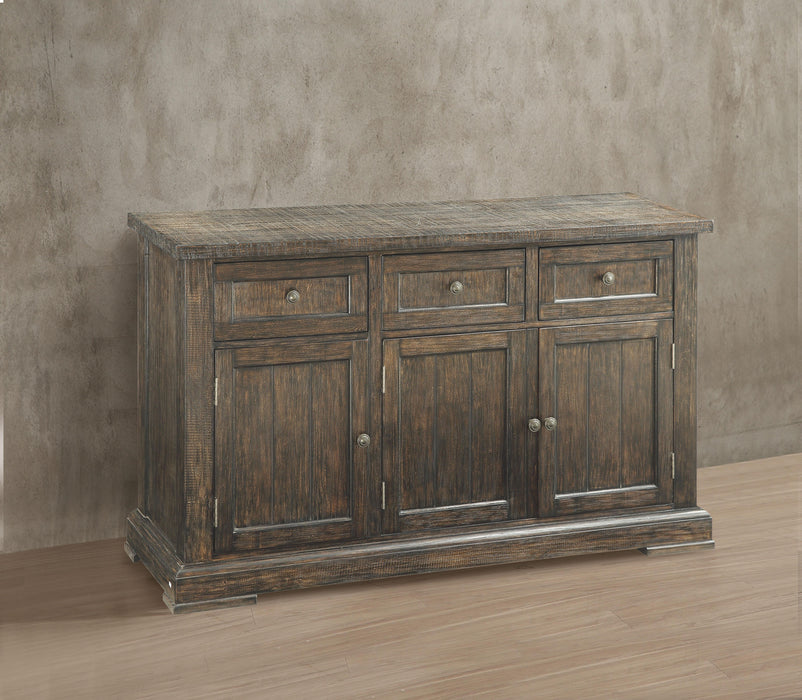 Landon Salvage Brown Server - Marjories Furniture (Las Vegas, NV)