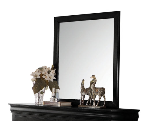 Louis Philippe Black Mirror - Marjories Furniture (Las Vegas, NV)