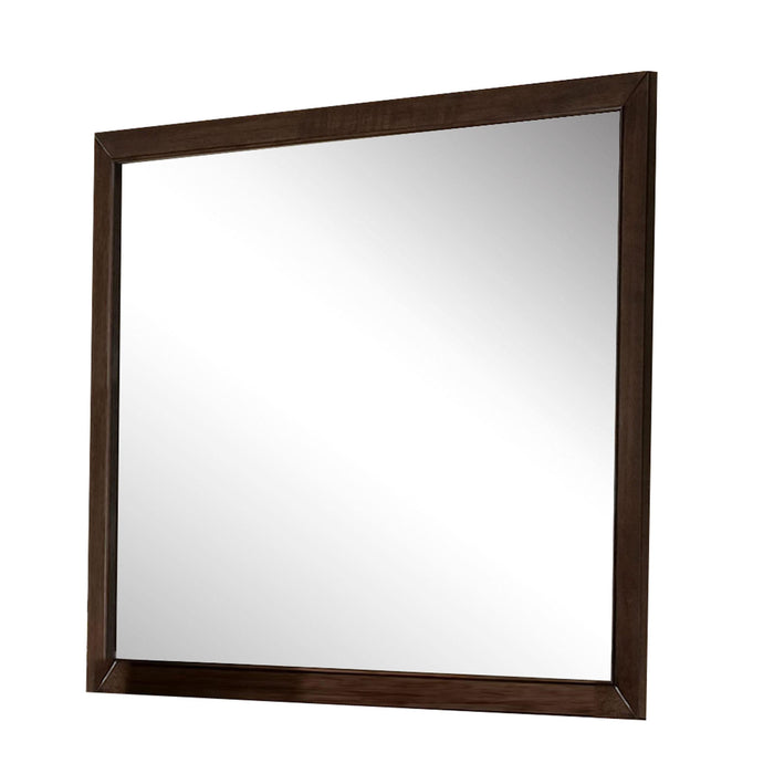 Madison Espresso Mirror - Marjories Furniture (Las Vegas, NV)