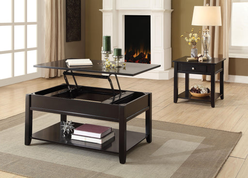 Malachi Black Coffee Table - Marjories Furniture (Las Vegas, NV)