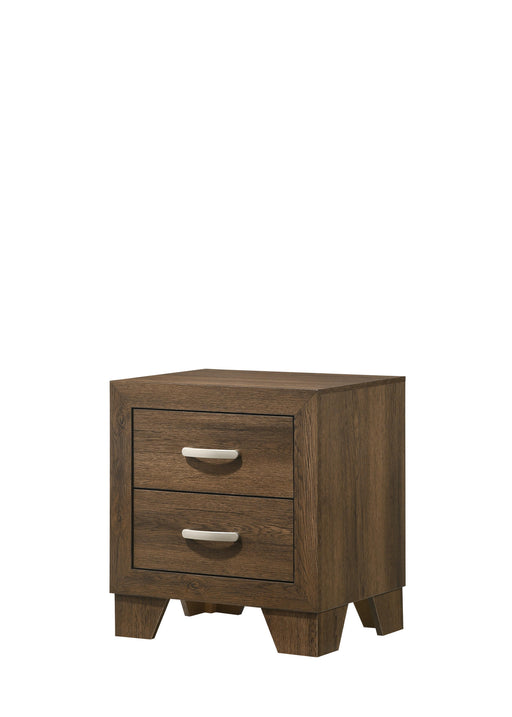 Miquell Oak Nightstand - Marjories Furniture (Las Vegas, NV)
