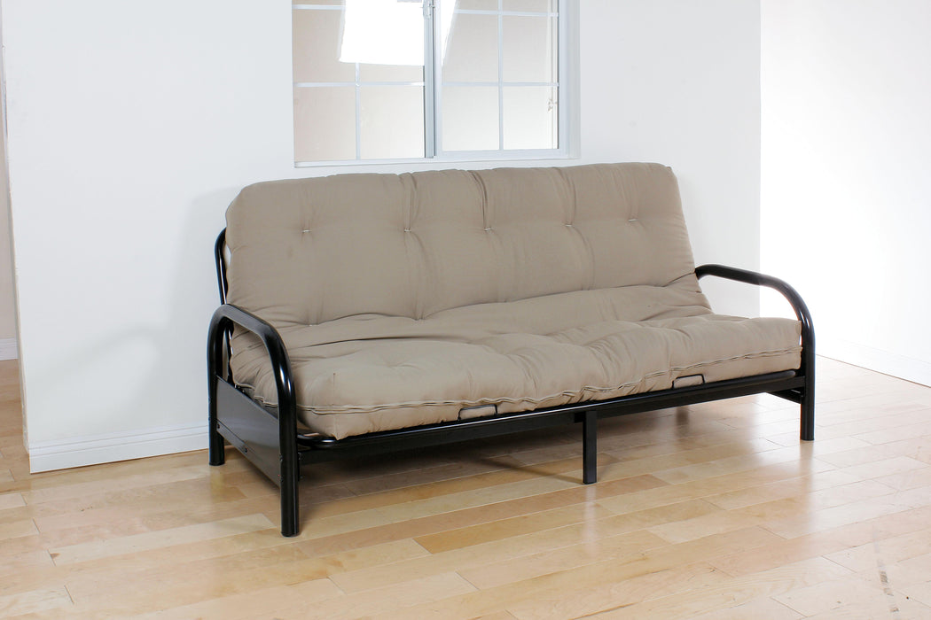 Nabila Black Full Futon Mattress, 8"H - Marjories Furniture (Las Vegas, NV)