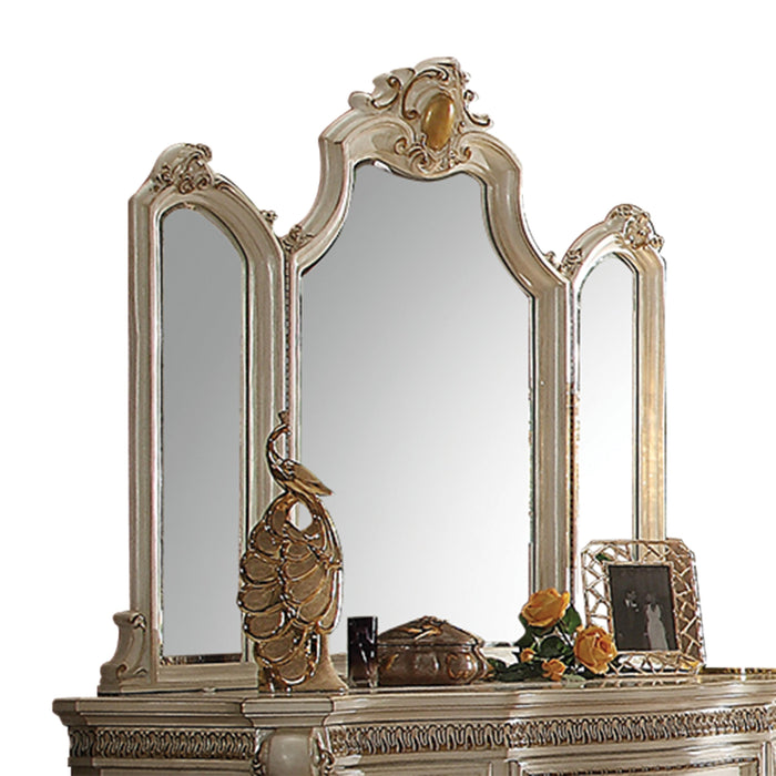 Picardy Antique Pearl Mirror - Marjories Furniture (Las Vegas, NV)