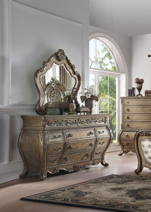Ragenardus Vintage Oak Dresser - Marjories Furniture (Las Vegas, NV)