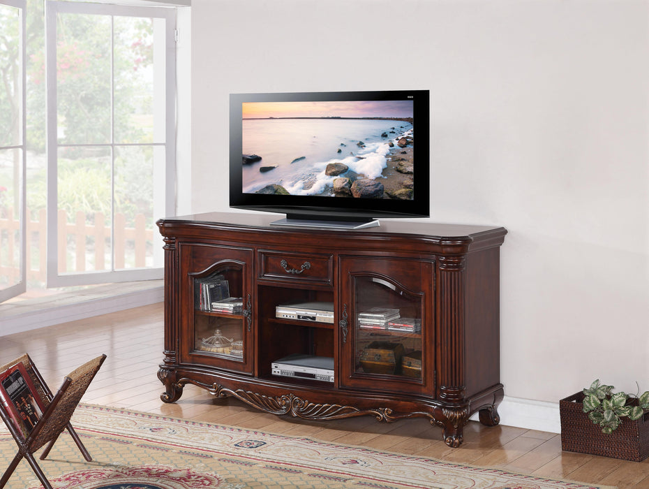 Remington Brown Cherry TV Stand - Marjories Furniture (Las Vegas, NV)