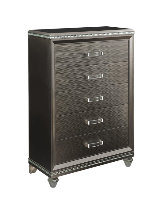 Sadie Dark Champagne Chest - Marjories Furniture (Las Vegas, NV)