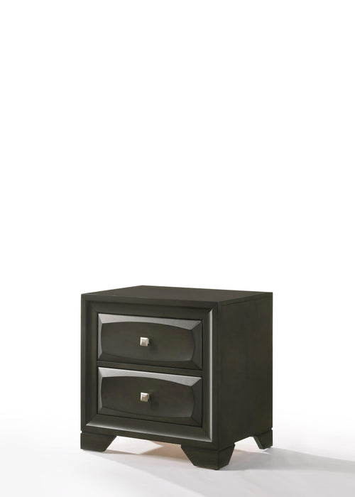 Soteris Antique Gray Nightstand - Marjories Furniture (Las Vegas, NV)