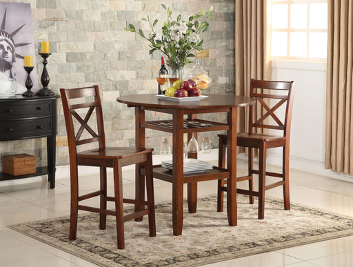 Tartys Cherry Counter Height Table - Marjories Furniture (Las Vegas, NV)