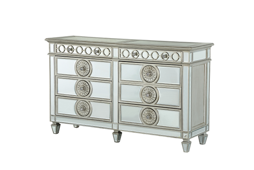 Varian Mirrored Dresser - Marjories Furniture (Las Vegas, NV)