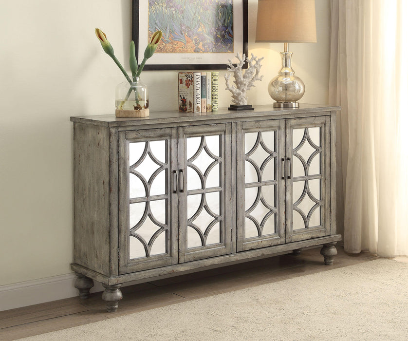 Velika Weathered Gray Console Table - Marjories Furniture (Las Vegas, NV)