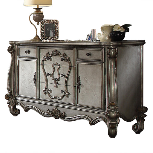 Versailles Antique Platinum Dresser - Marjories Furniture (Las Vegas, NV)