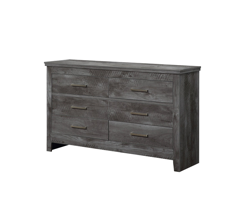 Vidalia Rustic Gray Oak Dresser - Marjories Furniture (Las Vegas, NV)
