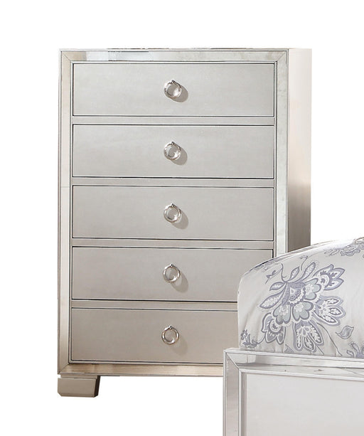 Voeville II Platinum Chest - Marjories Furniture (Las Vegas, NV)