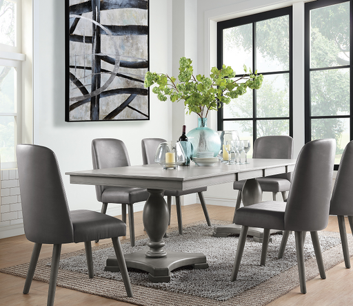 Waylon Gray Oak Dining Table - Marjories Furniture (Las Vegas, NV)